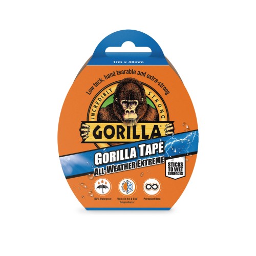 Cinta americana GORILLA all-weather extreme 11 m x 48 mm