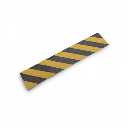 ADHESIVO ANTIDESLIZANTE AMARILLO/NEGRO 60X15cm.(PACK 2 Uds.)