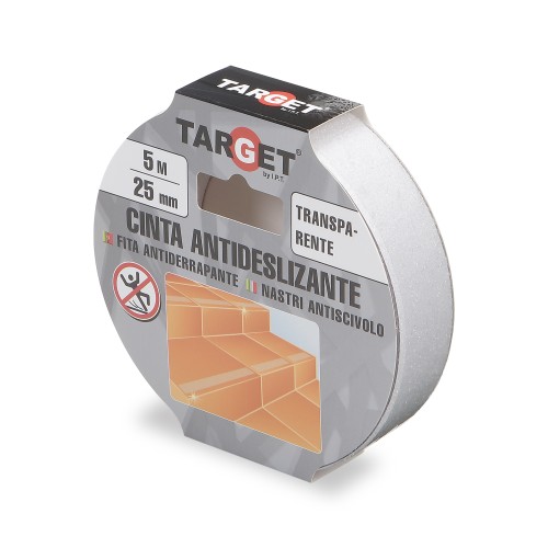 CINTA ADHESIVA ANTIDESLIZANTE TRANSPARENTE