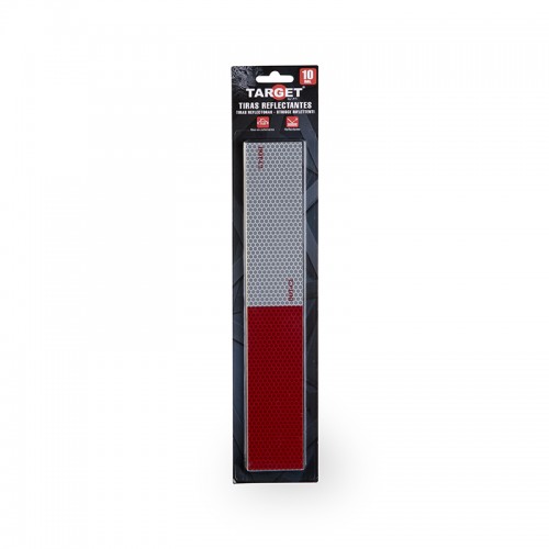 TIRAS REFLECTANTES EXTERIOR/INTERIOR 300mm X 50mm (BLISTER 10 Unds.)