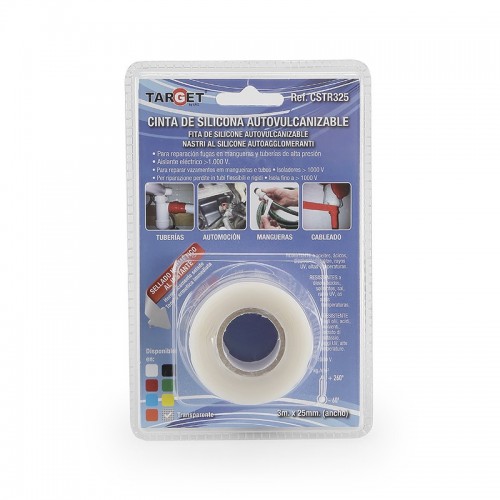 CINTA DE SILICONA 3M X 25mm