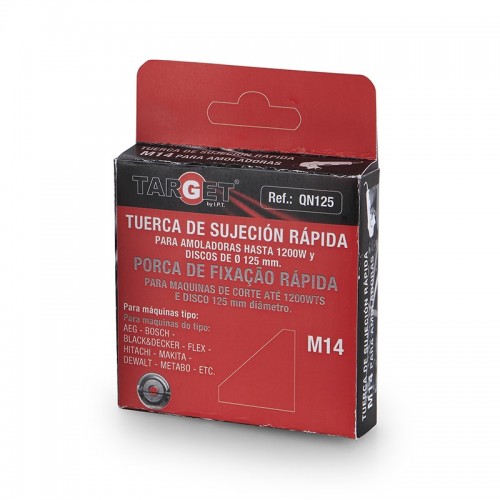 TUERCAS DE SUJECION RAPIDA PARA AMOLADORAS 115-125 M14