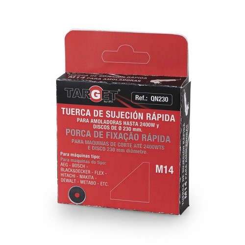 TUERCAS DE SUJECION RAPIDA PARA AMOLADORAS 115-230 M14