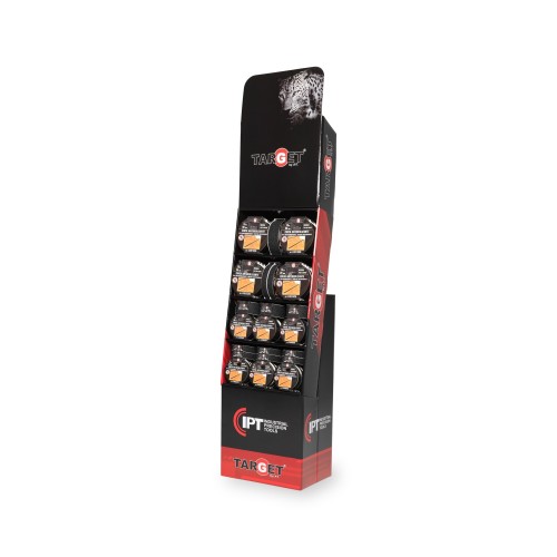 EXPOSITOR VERTICAL CINTAS ANTIDESLIZANTES NEGRAS
