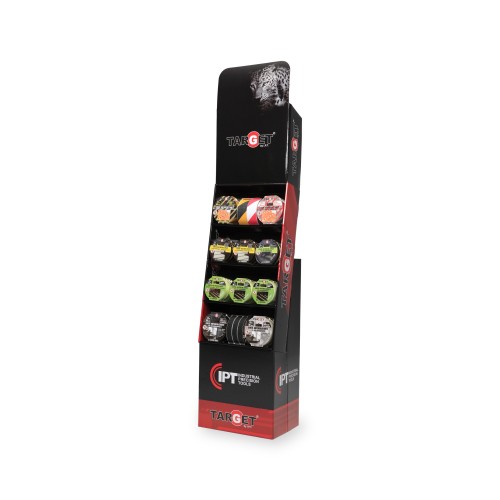 EXPOSITOR VERTICAL CINTAS ANTIDESLIZANTES VARIADAS