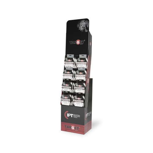 EXPOSITOR VERTICAL C/ CINTAS AMERICANAS 32M X 50mm MIXTO