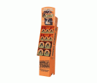EXPOSITOR VERTICAL CINTAS AMERICANAS NEGRAS GORILLA 24 Uds. 11M y 12 Uds. 32M