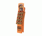EXPOSITOR VERTICAL CINTAS AMERICANAS NEGRAS GORILLA 24 Uds. 32M