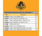 Expositor vertical mixto adhesivos y cintas