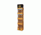 Expositor vertical cintas americanas negras