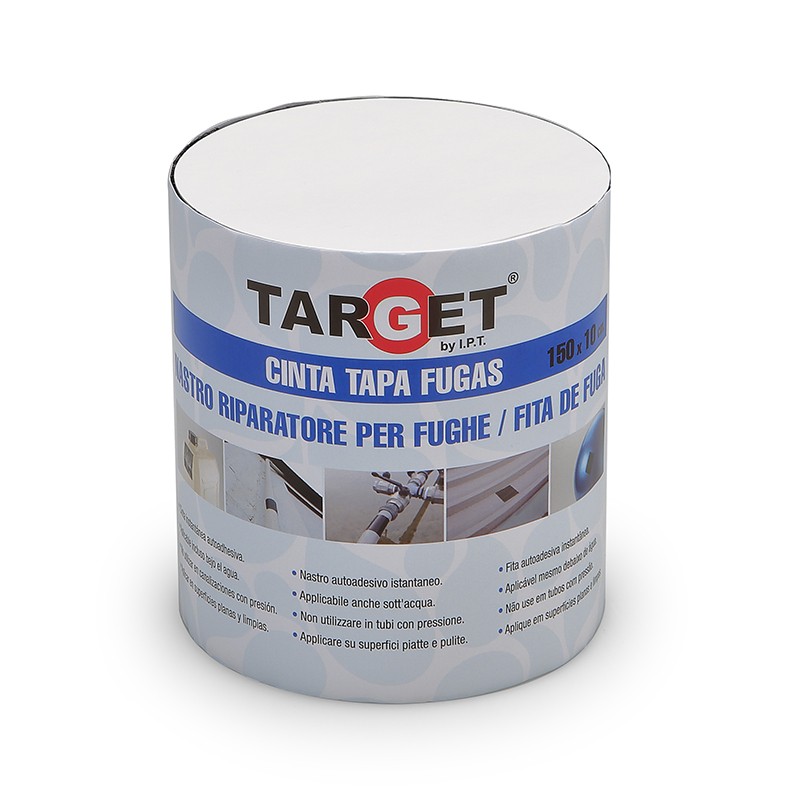 CINTA TAPAFUGAS INSTANTANEA ADHESIVA 1,5M X 10cm BLANCA