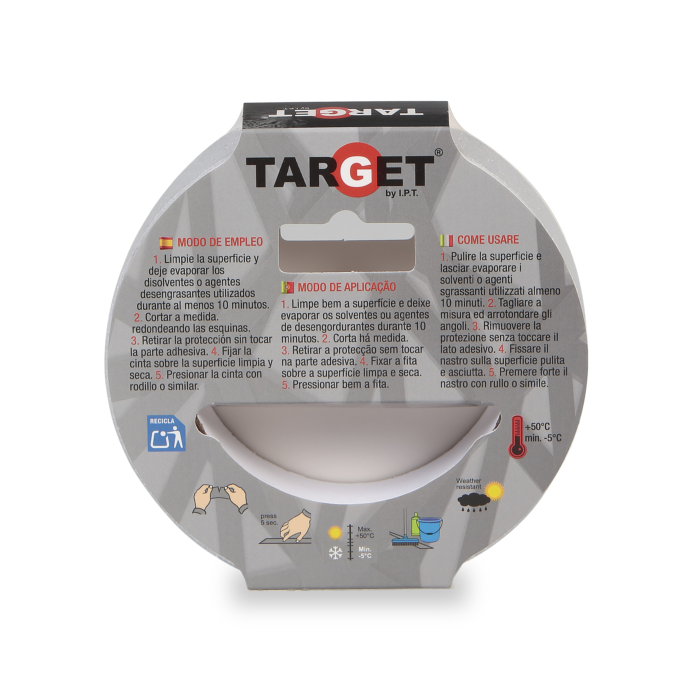 CINTA ADHESIVA ANTIDESLIZANTE TRANSPARENTE DE 15M X 25mm