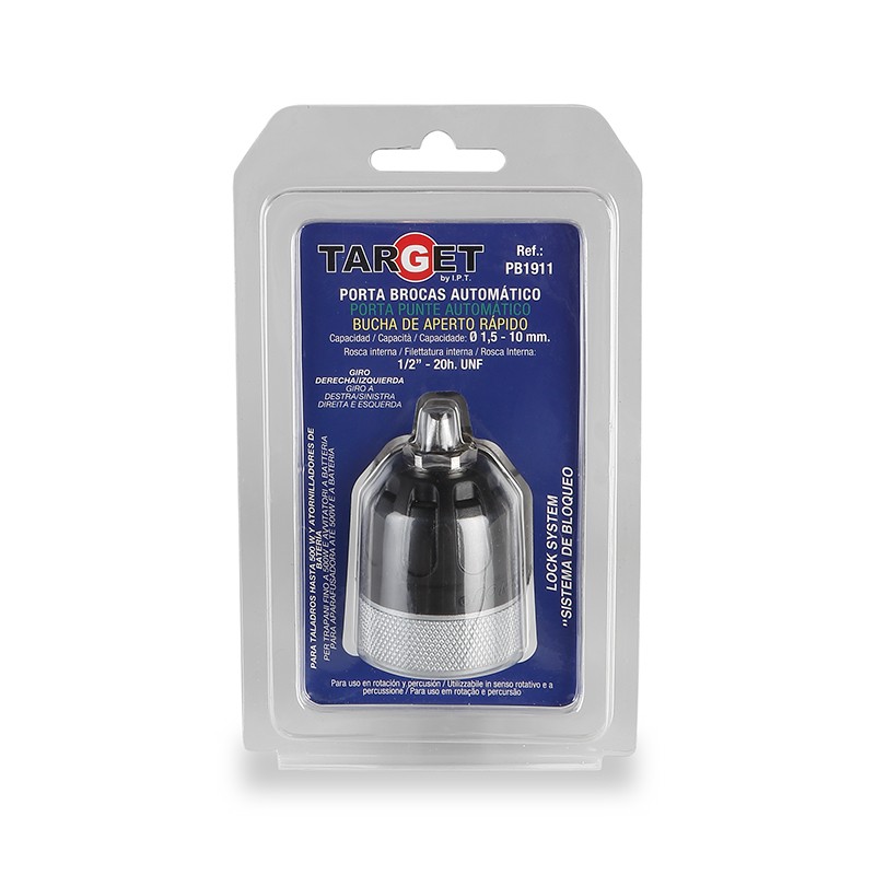 PORTABROCAS AUTOMATICOS CON LOCK SYSTEM BLISTER