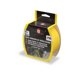CINTA ADHESIVA DE SEÑALIZACION DE 33M X 50mm