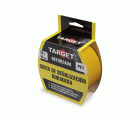 Cinta adhesiva de señalización duradera amarilla de 33 m x 50 mm