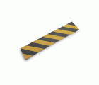 ADHESIVO ANTIDESLIZANTE AMARILLO/NEGRO 60X15cm.(PACK 2 Uds.)