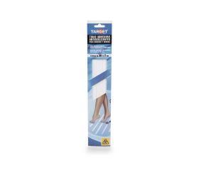 TIRAS ADHESIVAS ANTIDESLIZANTES PARA BAÑERAS DE 38cm X 2cm (6Uds.)