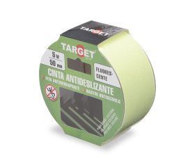 CINTA ADHESIVA ANTIDESLIZANTE FLUORESCENTE DE 5M
