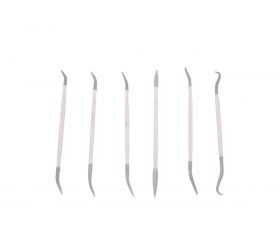 JUEGO DE 6 LIMAS DE DIAMANTE DE CODILLO 150X25 MM