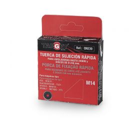 TUERCAS DE SUJECION RAPIDA PARA AMOLADORAS 115-230 M14