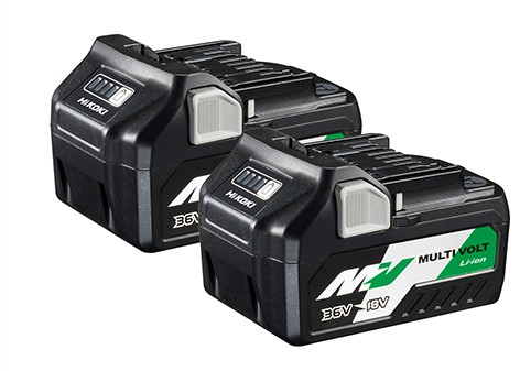 373788 Pack de 2 Baterías BSL36A18 Multi Volt 36V - 2.5Ah / 18V - 5.0Ah