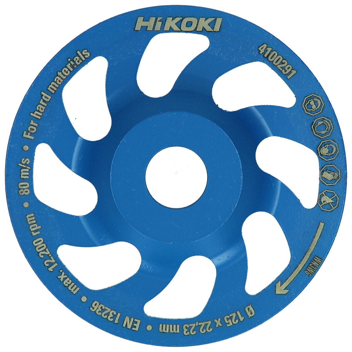 Disco abrasivo diamantado 125x22,23 mm tipo dd