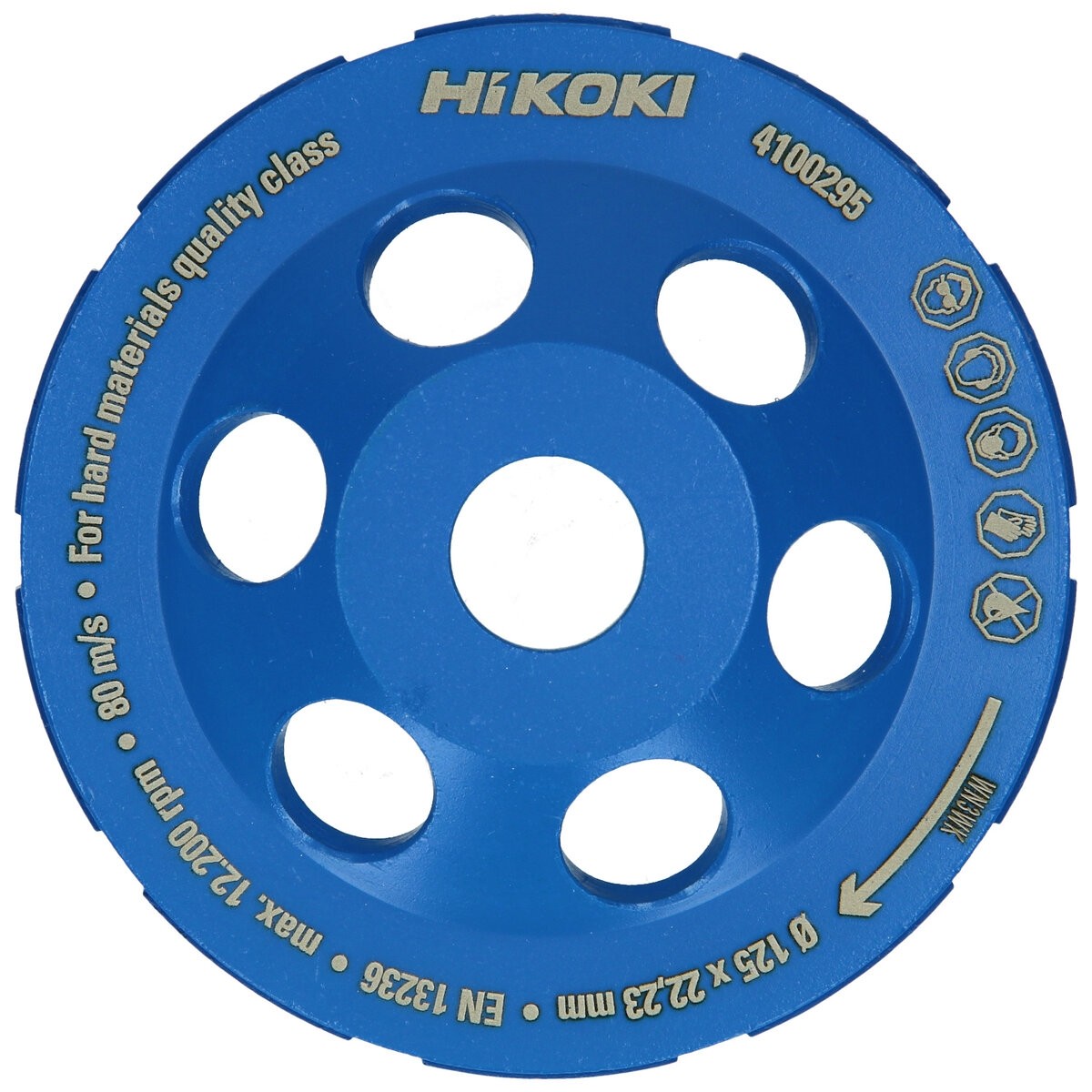 Disco abrasivo diamantado 125x22,23 mm tipo dd