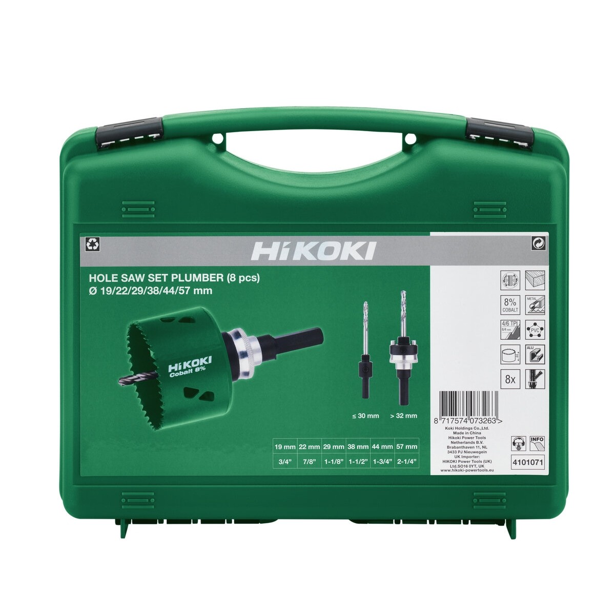 Juego de coronas bimetal HSS-Co 