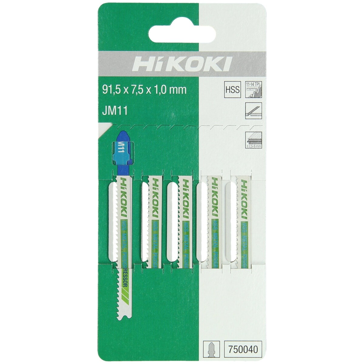 5 hojas de sierra de calar metal HSS JM11/T118B