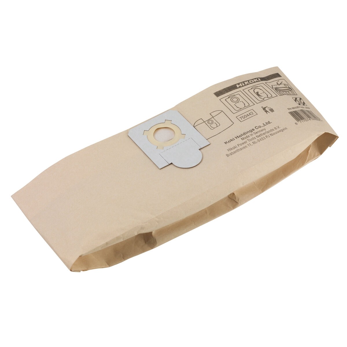 5 bolsas de polvo de papel clase m WDE1200