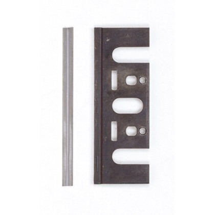 2 placas adaptadoras + cuchillas de cepillo reversibles HM 82mm