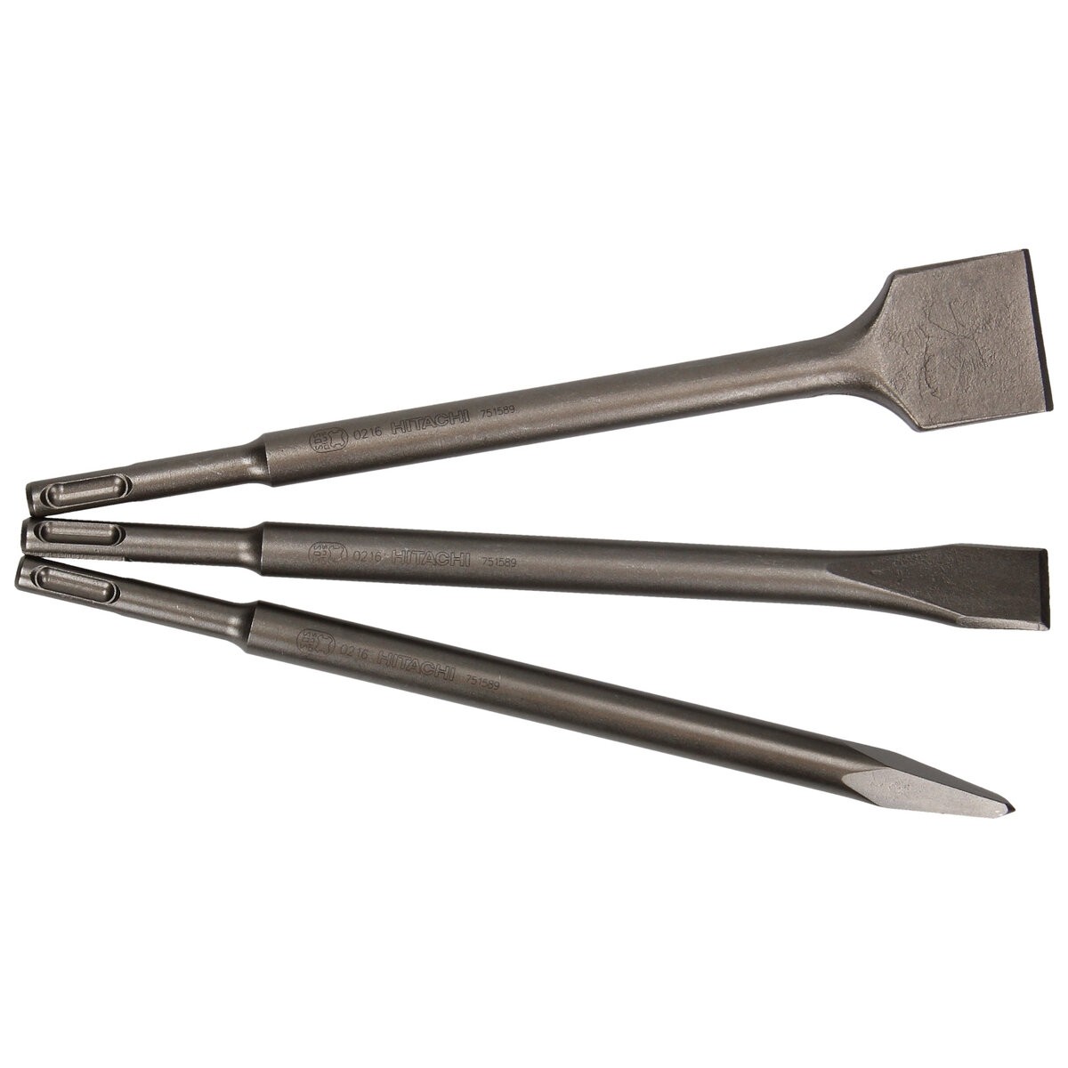 Juego de cinceles SDS-Plus 250 mm (3 piezas)