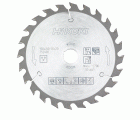 Hoja de sierra TCT madera 150x20/16xZ24 dientes alternos