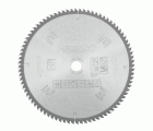 Hoja de sierra TCT laminados aluminio 335x30 z84 diente trapezoidal / plano