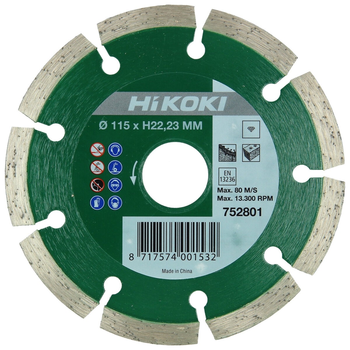 Disco diamantado 300x15x20,0 mm Universal Economy sinterizado