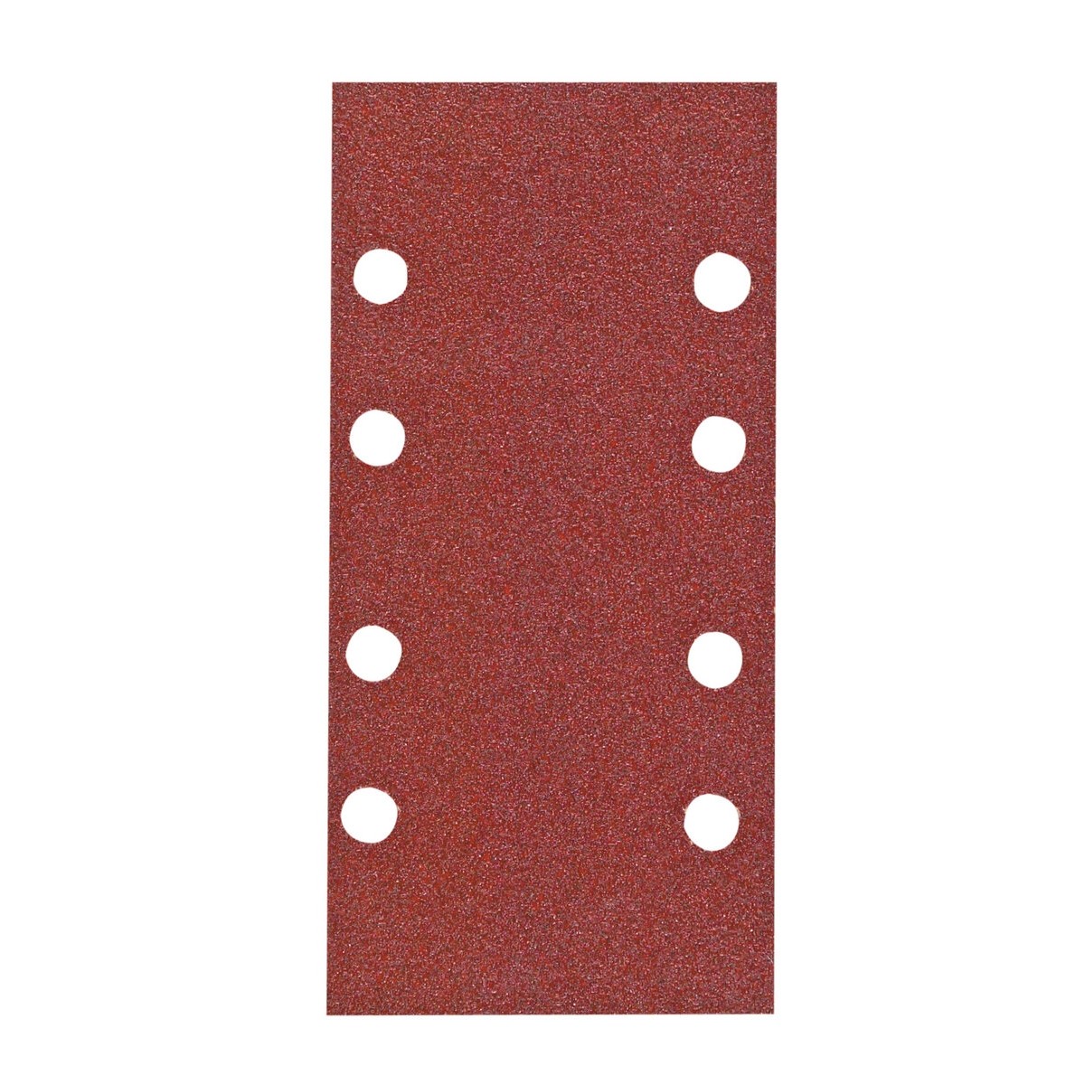 10 hojas de lijar 83x166 mm P240, para sujeción, rojo