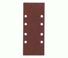 10 hojas de lijar 93x230 mm P150, para sujeción, rojo