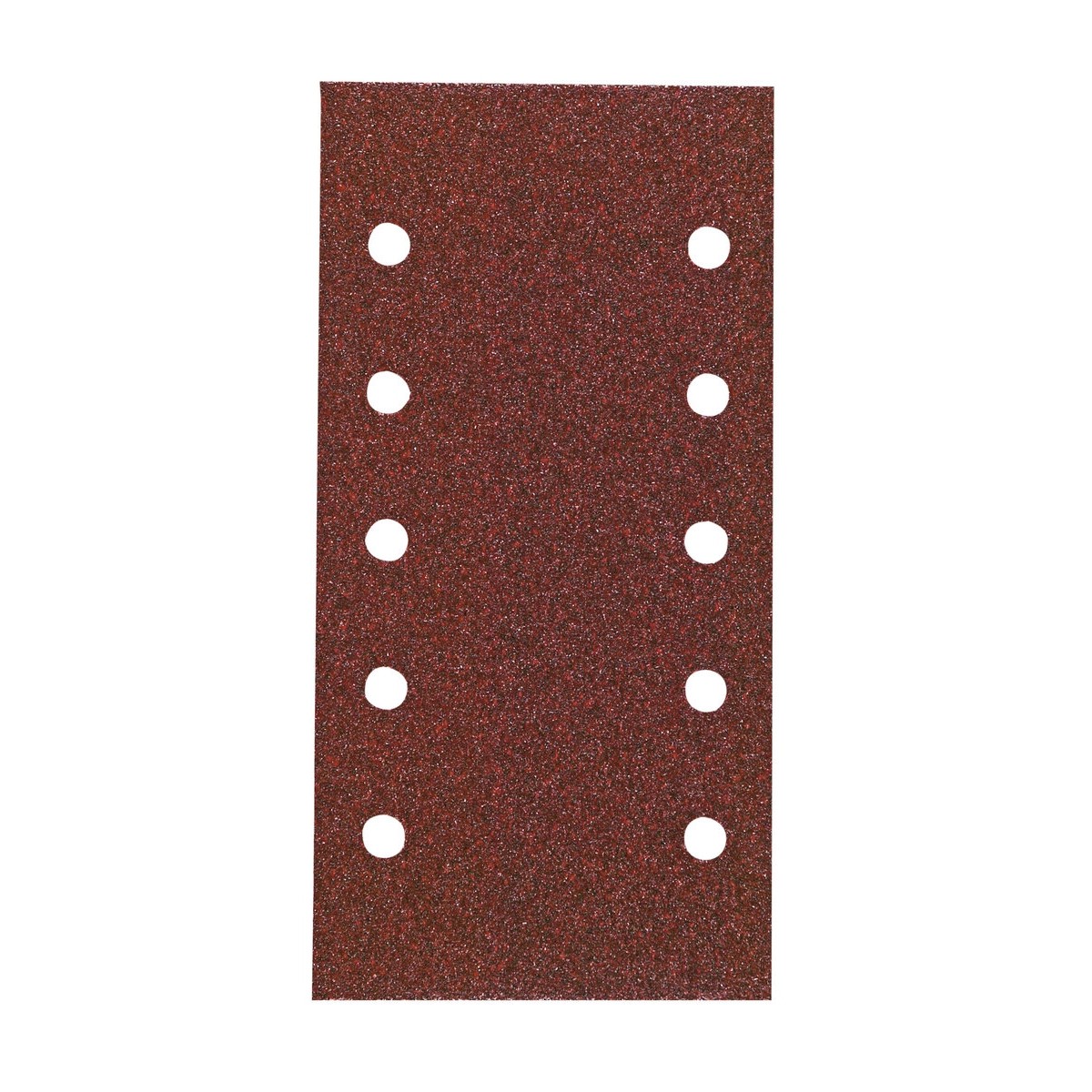 10 hojas de lijar 115x230 mm P240, enganche con tejido autoadherente, rojo