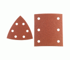 Juego de 45 hojas de lijar enganche con tejido autoadherente, P60, 80, 120 para SV12SH