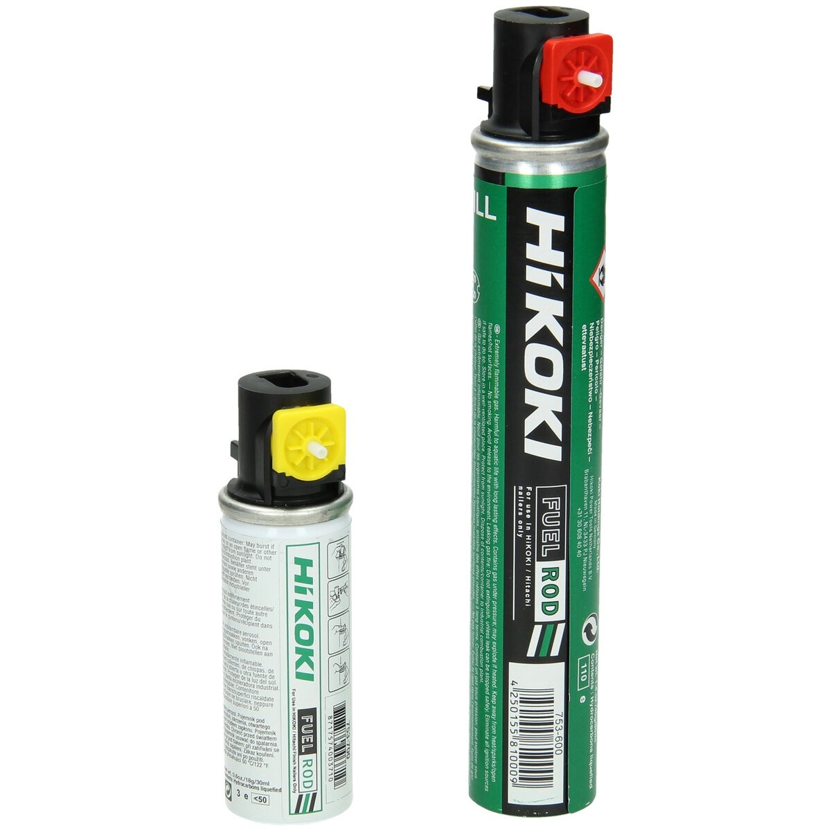 2 pilas de combustible para clavadoras de gas 80 ml