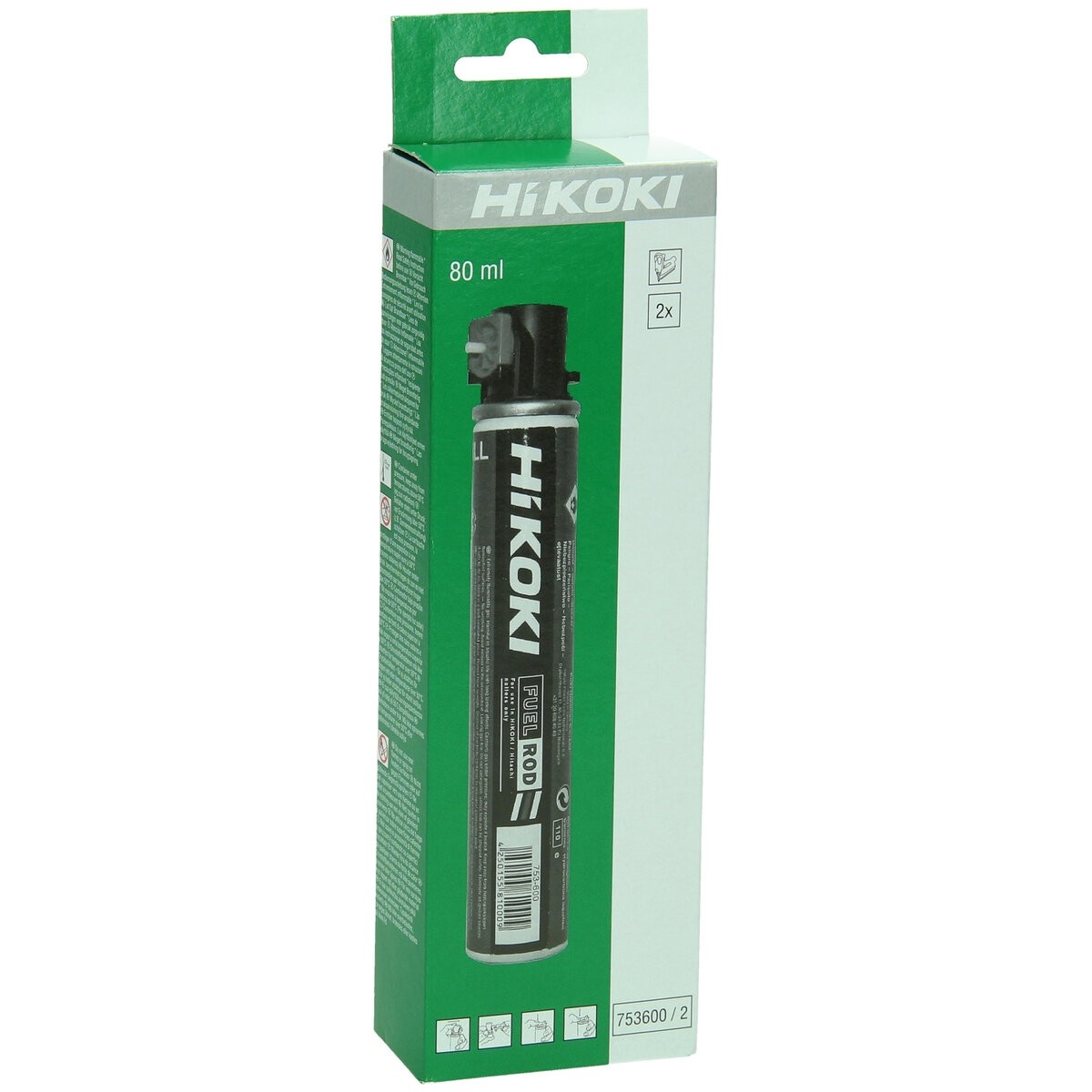 2 pilas de combustible para clavadoras de gas 80 ml