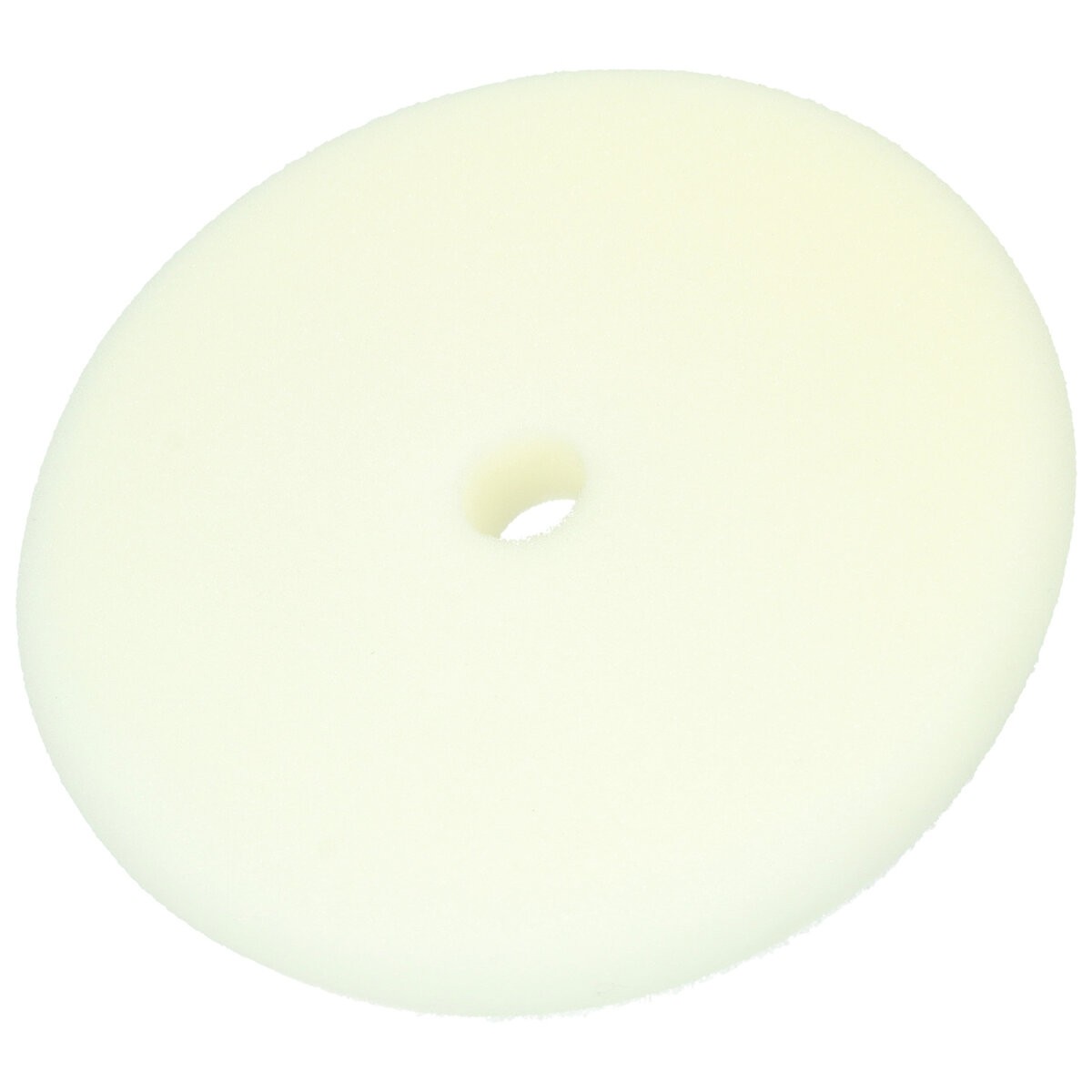 Espuma de pulir 160 x 16 mm, blanca, dura (enganche con tejido autoadherente)