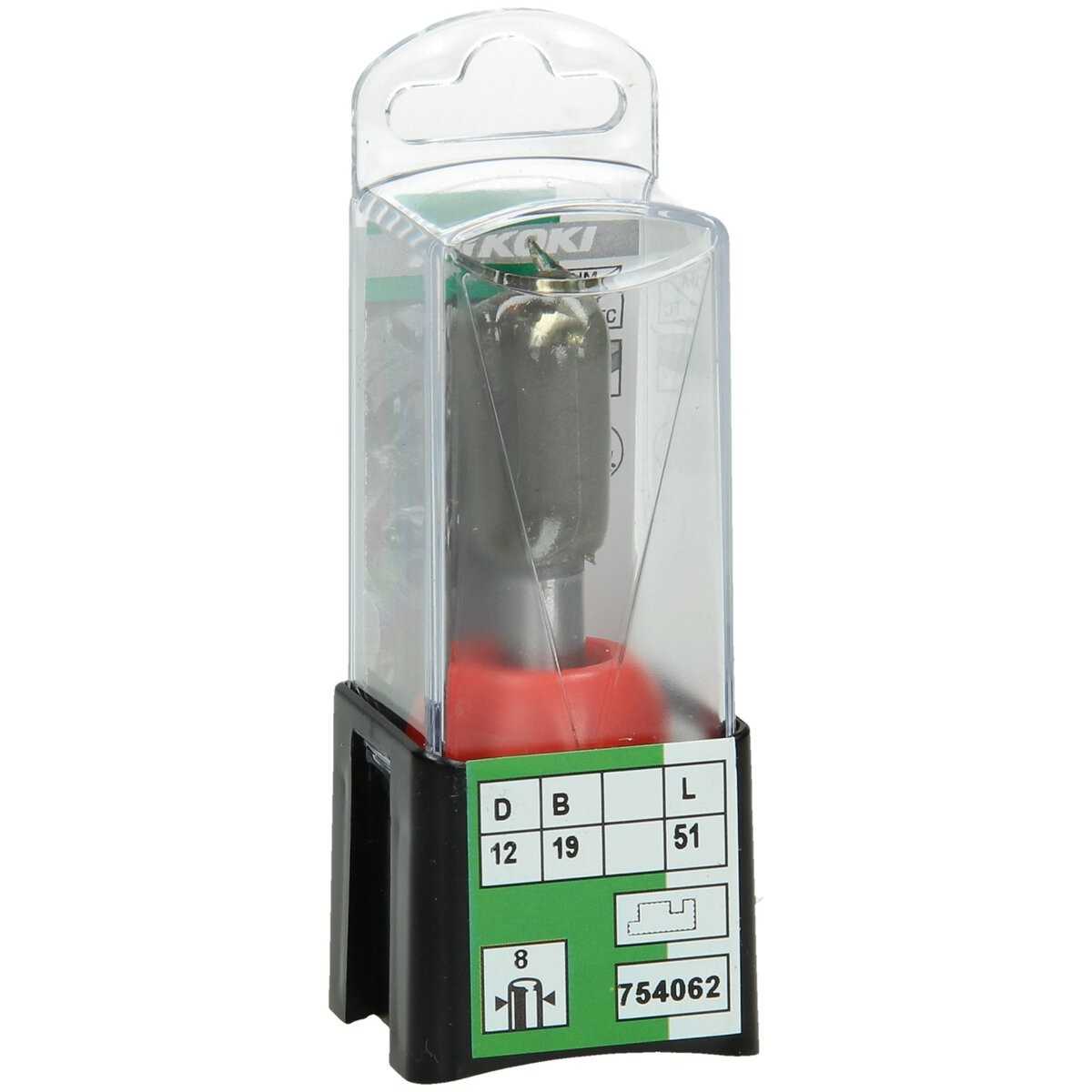 Fresa para ranurar 8 mm 12x19/51