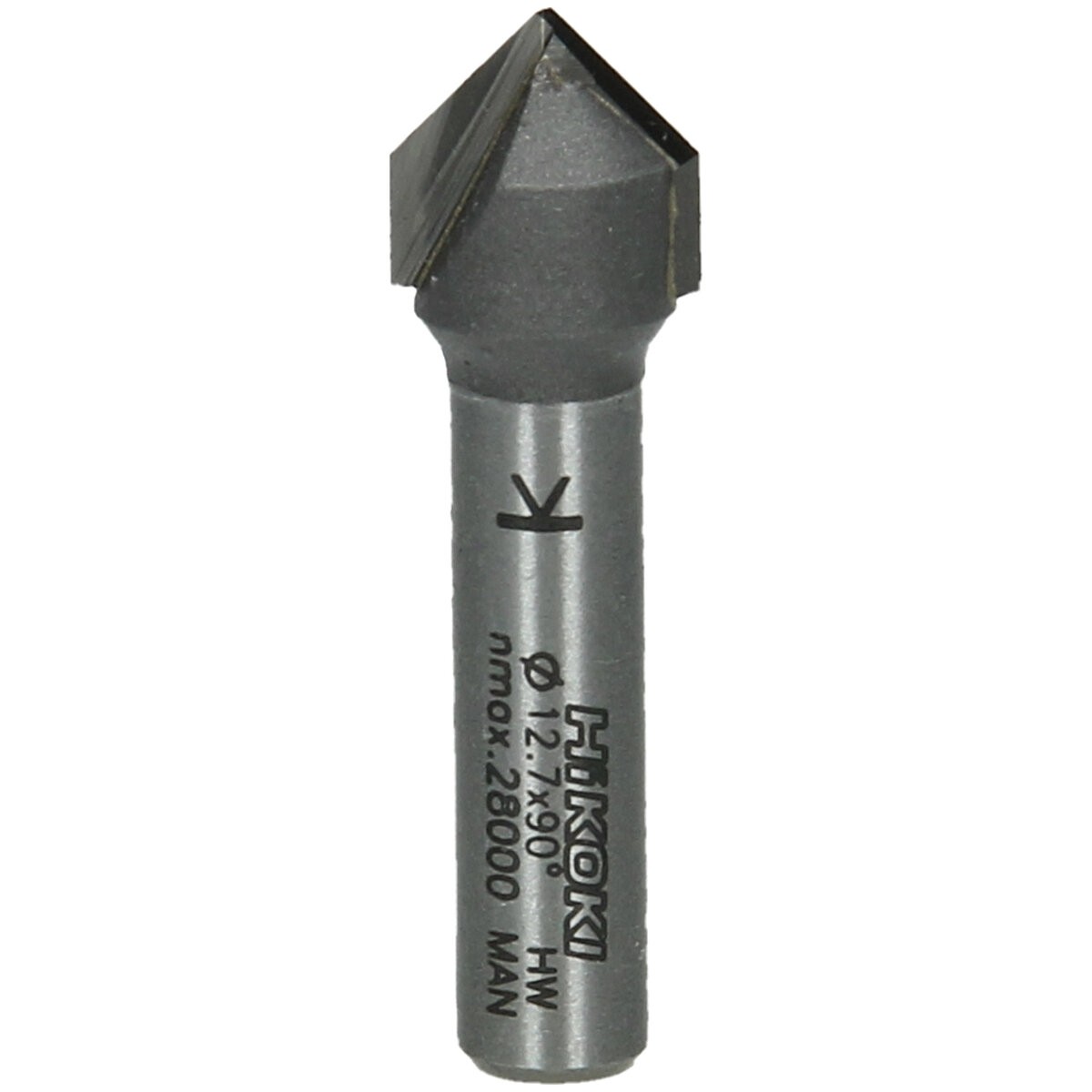 Broca de ranura en V de 8 mm 12.7x44x90