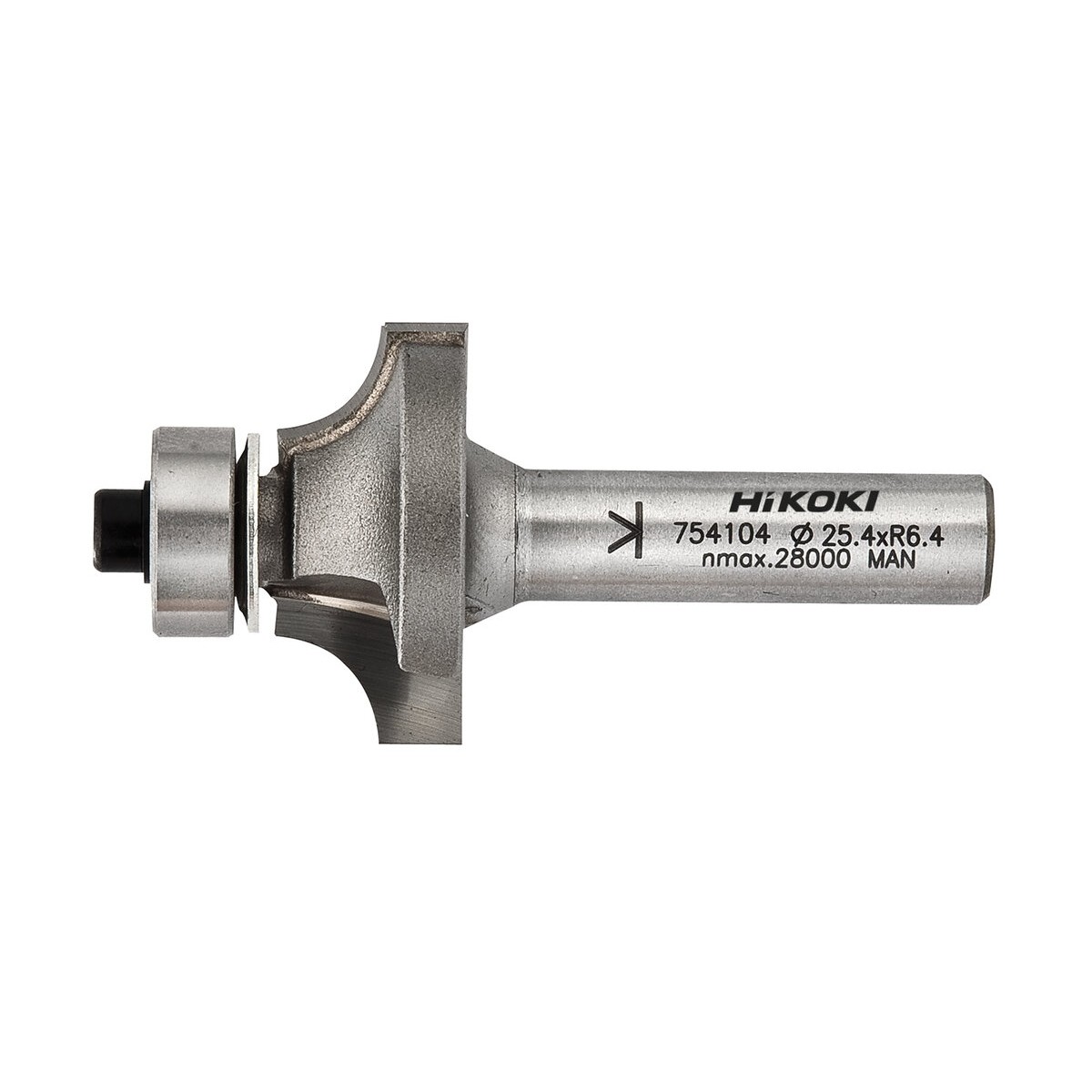 Fresa para redondear 8 mm con rodamiento de bolas 25.4x55x6.3