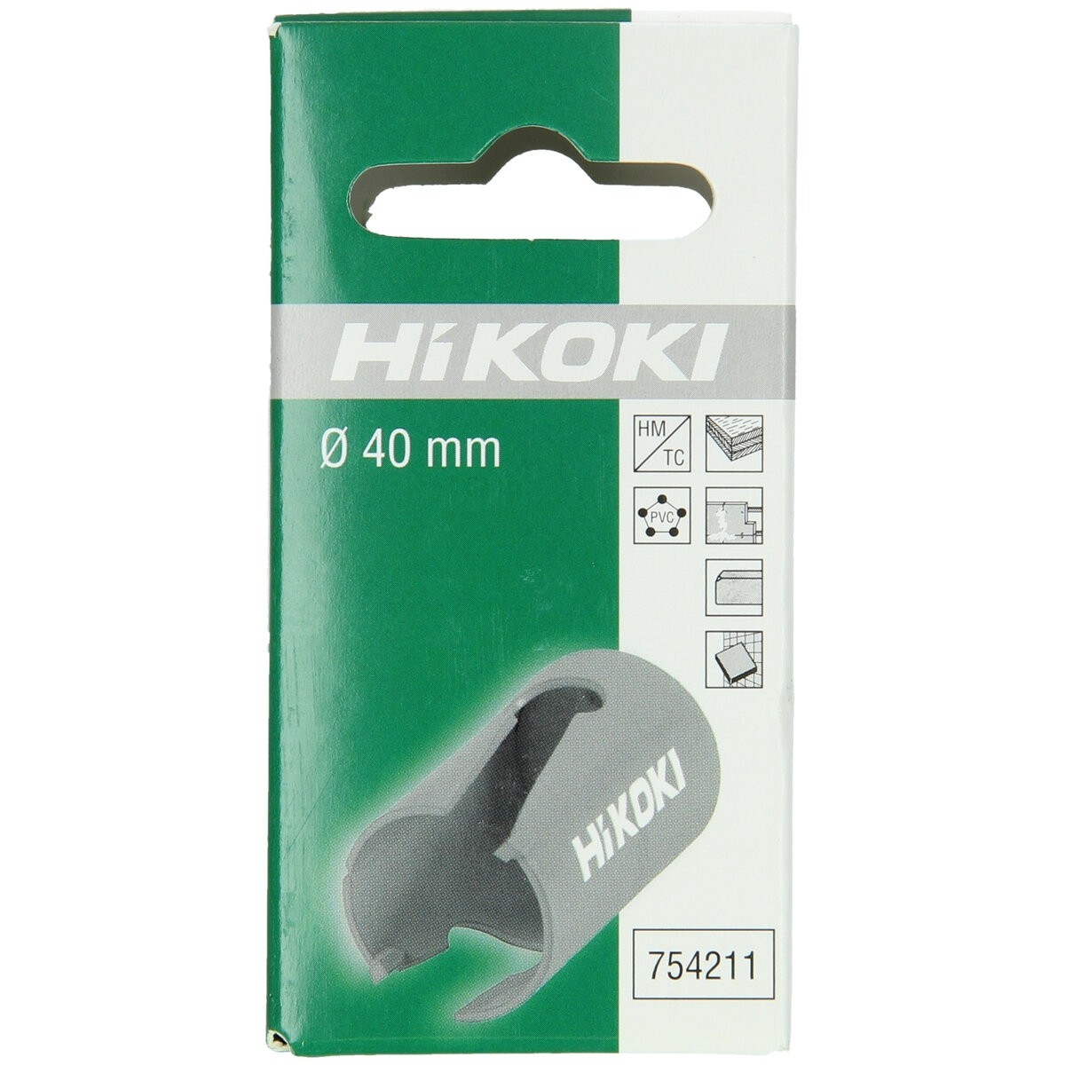 Corona con punta carburo 40 mm