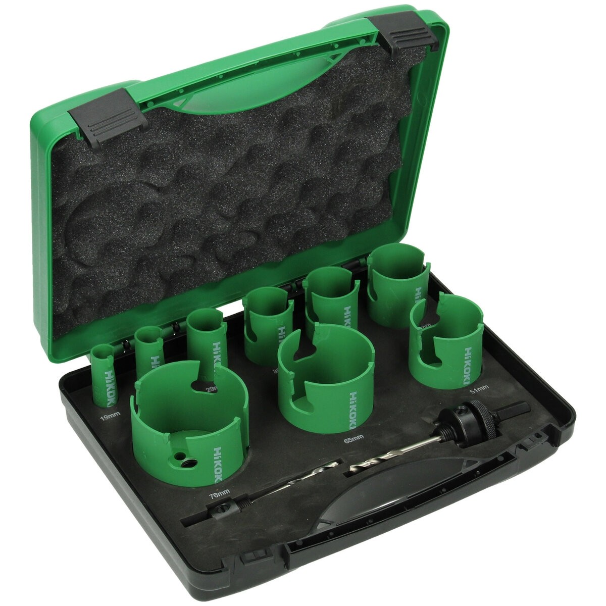 Juego de coronas Electrician, punta carburo (11 piezas)