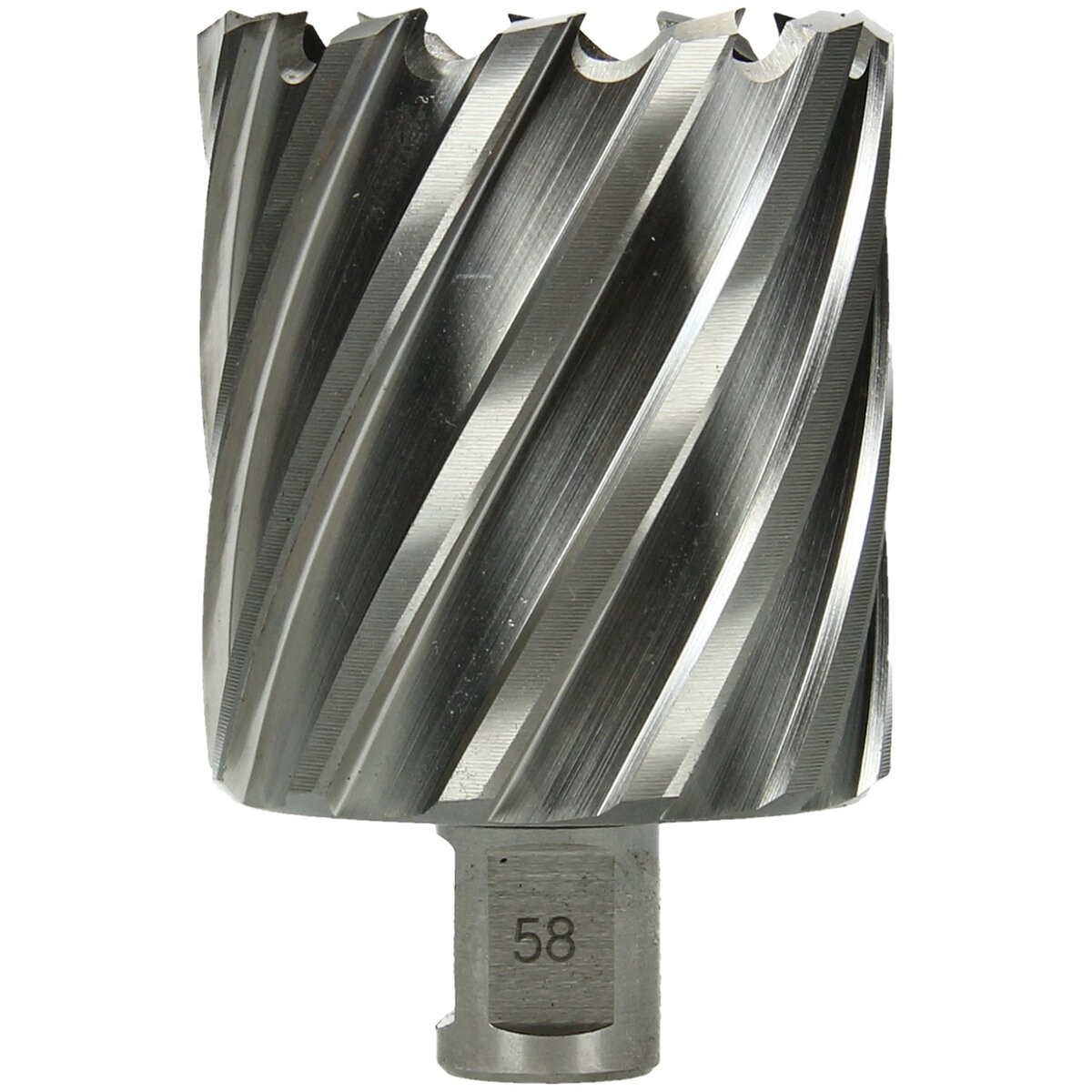 Juego de brocas huecas para metal HSS (7 piezas) 2x14/18/22x30 mm + expulsor