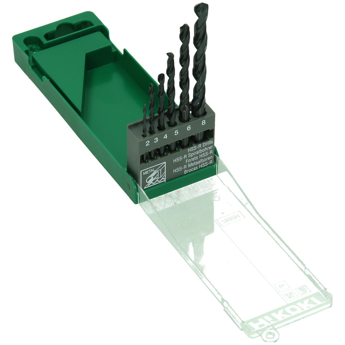 DIN338 (SET. 6 pcs. 2/3/4/5/6/8)