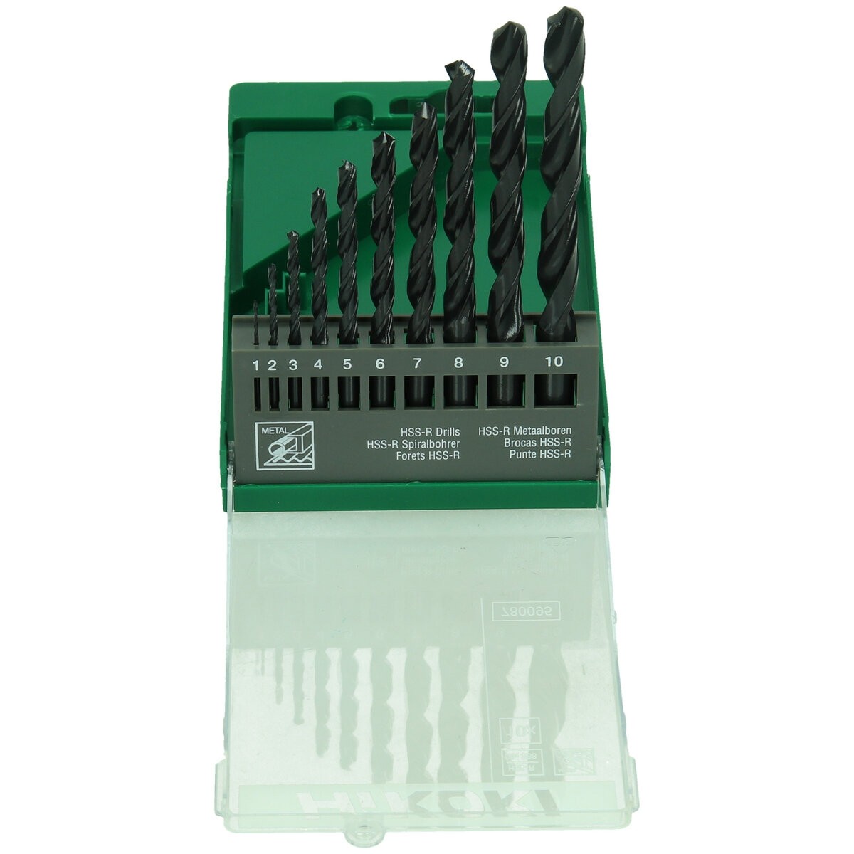 DIN338 (Set 10pz brocas HSS-R DIN338)